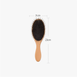 Daily <strong>Bamboo</strong> Paddle Detangler Brush Boar Bristle Hair Brush <strong>Bamboo</strong> Wood Eco Friendly <strong>Hairbrush</strong> - Product Image 2