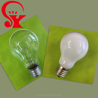 Ampoule à incandescence chinoise longue durée de vie 220V B22 E27 Ampoule transparente/givrée 60W 100W 200 WATT