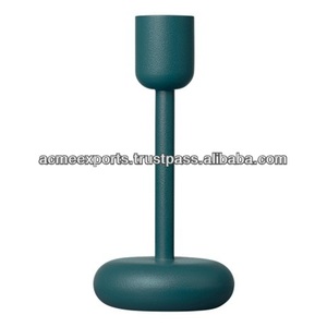 Bougeoir métallique multicolore en aluminium, chandelier pour décoration de noël et de mariage - Product Image 5