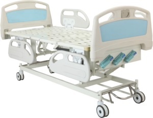 CY-A103C equipamento médico barato 3 manivela manual elevador mecanismo ferro hospital paciente cama - Product Image 2
