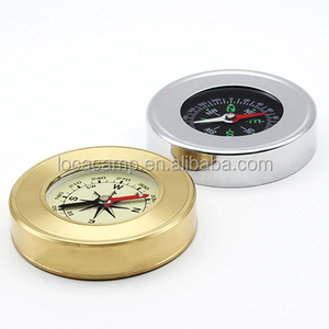 공장 도매 항해용 포켓 황동 나침반 맞춤형 휴대용 구리 생존 하이킹 내비게이션 캠핑 아웃도어 - Product Image 5
