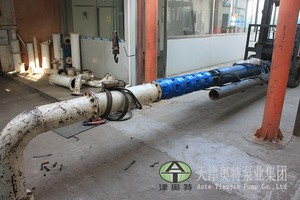 Fabricante Precio de primera mano gran capacidad para 300 QJ160 <span class=keywords><strong>serie</strong></span> pozo profundo bomba sumergible - Product Image 5
