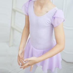 Bebé bebé leotardo de manga vestidos para niñas con <span class=keywords><strong>gasa</strong></span> falda de Ballet - Product Image 3