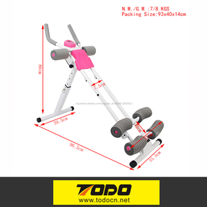 Interior cintura mini abdominal fitness tablón <span class=keywords><strong>climer</strong></span> con negro/Blanco/gris color personalizado - Product Image 5