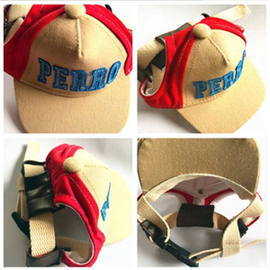Chapéu de beisebol ajustável com orelha, chapéu para cachorro - Product Image 4
