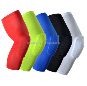 Manga colorida <span class=keywords><strong>de</strong></span> rodillera <span class=keywords><strong>de</strong></span> baloncesto y Codera, envoltura <span class=keywords><strong>de</strong></span> rodilla al hacer ejercicio - Product Image 1