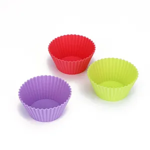 Design Different Shape Silicone Cupcake Baking Molds