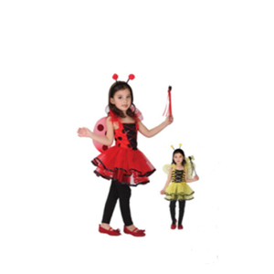 Miraculeuse Bébé Fille Enfants Fantaisie <span class=keywords><strong>Robe</strong></span> Coccinelle Costumes En Tissu - Product Image 1