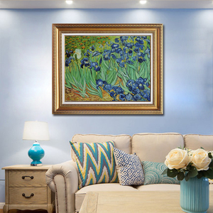 Famosa Arte Iris <span class=keywords><strong>Van</strong></span> <span class=keywords><strong>Gogh</strong></span> Dipinti Ad Olio Riproduzione su Tela di Canapa - Product Image 5