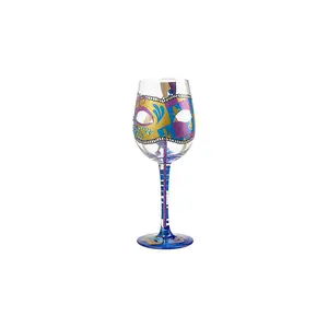 470ml יין זכוכית עבור חבר כוס הדפסת איטלקי סגנון יין זכוכית