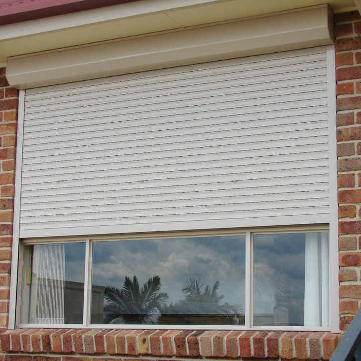 Motorized Exterior Aluminum Shutters - Custom Made Window Shutters for ...