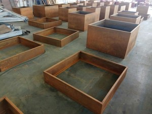 <span class=keywords><strong>En</strong></span> acier corten décoratif a soulevé des lits <span class=keywords><strong>de</strong></span> <span class=keywords><strong>jardin</strong></span> - Product Image 6