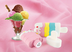 Biểu tượng tùy chỉnh PVC Popsicle Ice công suất cao xách tay 10000mAh sạc nhanh PD dễ thương ngân hàng điện - Product Image 6