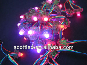 Pixel <span class=keywords><strong>LED</strong></span> RGB Resistente a la Intemperie, <span class=keywords><strong>DMX</strong></span>, 5V DC, WS2801 - Product Image 1