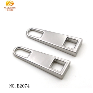 Fábrica del OEM Custom logo marca níquel libre <span class=keywords><strong>YKK</strong></span> cremallera de metal extractor - Product Image 5