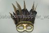 Entusiasmo Brasileño estilo filigrana diseño ede carnaval masquerade media mascarilla - Product Image 1