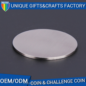 Costumbre de bronce antiguo en blanco de metal Monedas de Desafío - Product Image 4