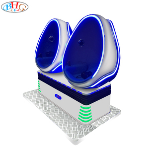 . Opération facile 2 places 9d vr cinéma oeuf forme 9d cinéma chaise de réalité virtuelle pour parc à thème/parc d'attractions - Product Image 2