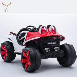 Yeni model 2 koltuk binmek şarj edilebilir oyuncak araba büyük boy çocuk elektrikli arabalar için 1 ila 8 yaşında, 12V uzaktan kumanda araba