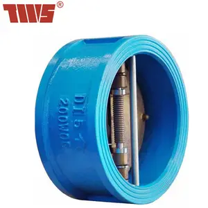 TWS DN50-DN800 PN10 PN16 ANSI kép tấm <span class=keywords><strong>Wafer</strong></span> loại Kiểm tra van chất lượng tốt - Product Image 1