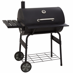 Backyard Portable Train <strong>BBQ</strong> Outdoor Garden Charcoal Iron <strong>Barrel</strong> Offset Smoker <strong>Grill</strong> - Product Image 1