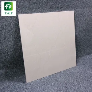 High Glossy 60x60 Cream Ivory Polished Porcelain Floor Tiles Pink Soluble Salt Ceramic Porcelain Tiles