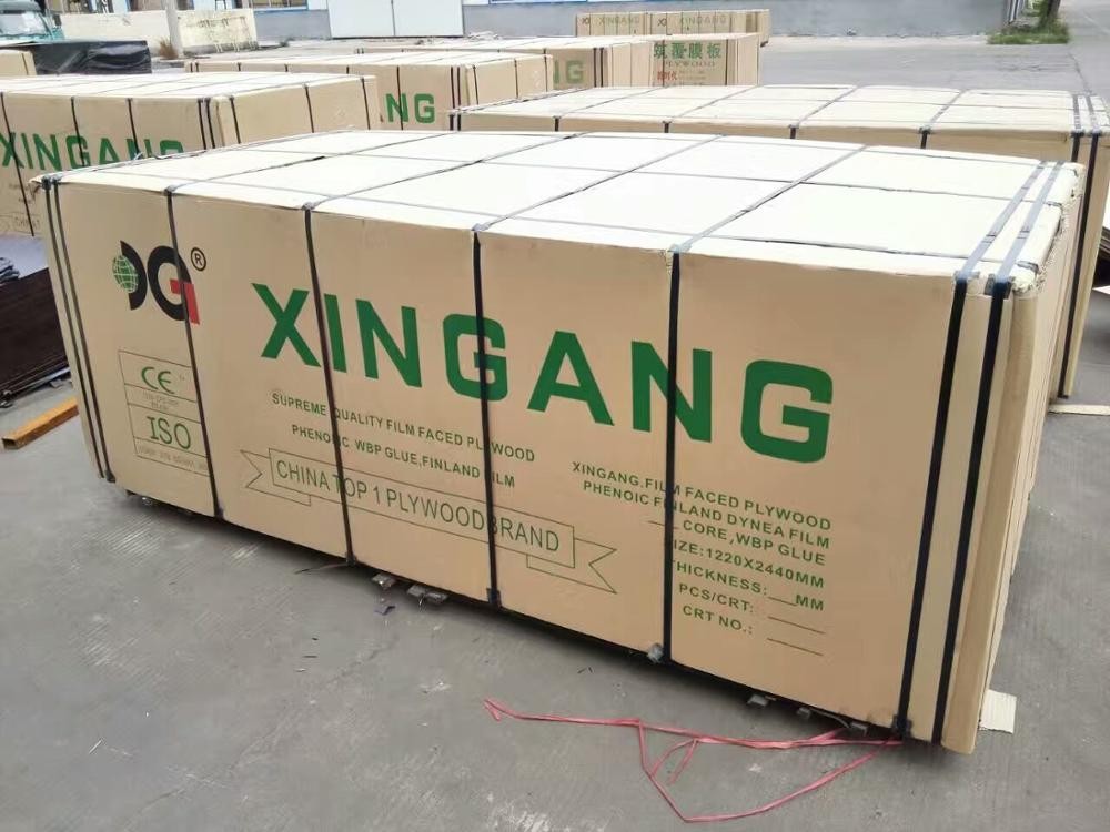 High-quality hot-selling Cheap film faced plywood brown film poplar plywood