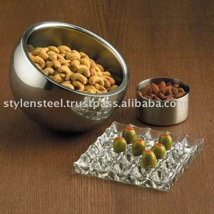 <b>Bowl</b> Double Wall Factory Wholesale Stainless Steel <b>Mixing</b> <b>Bowl</b> <b>Set</b> Double Wall Double Wall Euro <b>Bowl</b> Stainless Steel - Product Image 2