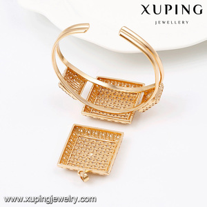 64005-Fancy Jewelry Conjunto de joyas africanas Chapado en oro de 18K - Product Image 3