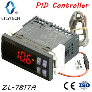 ZL-7817A, PID בקר טמפרטורה, תרמוסטט PID, 100-240Vac אספקת חשמל, CE, ISO, Lilytech