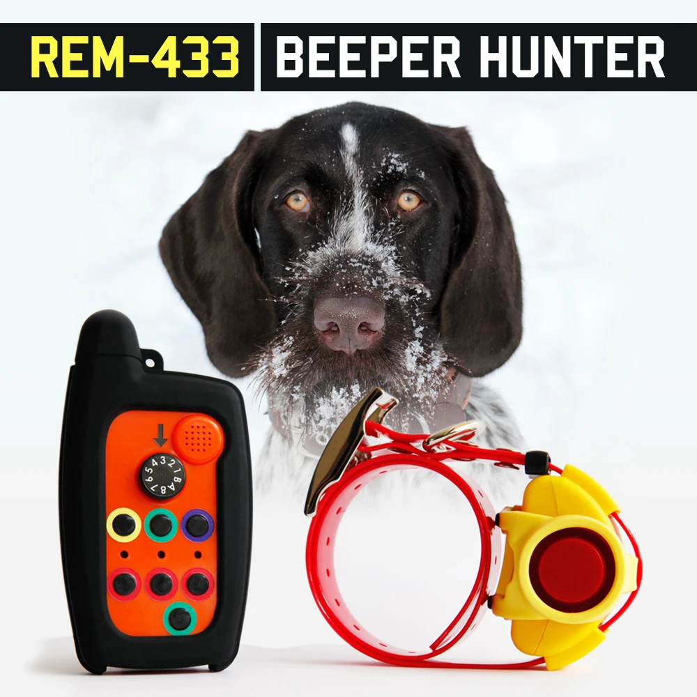 Водонепроницаемый дистанционный собачий ошейник для охоты