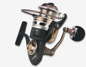 Moulinet Spinning Power Drag sugga de pêche, équipement à tambour fixe très résistant, adapté à la pratique en mer, à la turlutte et en bateau - Product Image 4