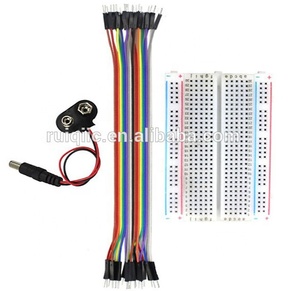Kit de Iniciación en Electrónica, Mini <span class=keywords><strong>Protoboard</strong></span> R3, LED, Cables de Puente, Botones, Kit de Bricolaje - Product Image 3