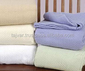 Arona Eco-Friendly 100% Cotton Four Seasons Multi-Pattern Throw <b>Blanket</b> - Product Image 2