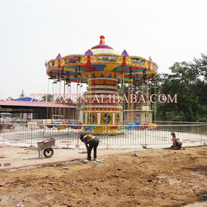 Al aire libre parque de atracciones juegos picadero forain <span class=keywords><strong>swinger</strong></span> sillas para la venta voladores - Product Image 4