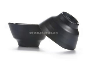 Ciotola di riso cinese di plastica delle ciotole della salsa di soia dell'olio di melamina nera - Product Image 2