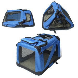 Pet Soft Crate Foldable travel Pet Carrier Foldable Dog cat Carrier