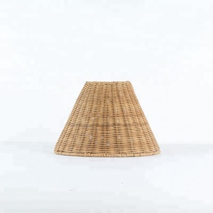 Antique Cone Eco Friendly <strong>Bamboo</strong> Lampshade <strong>Bamboo</strong> Woven Table <strong>Lamp</strong> <strong>Shade</strong> for Living Room Bedside - Product Image 1