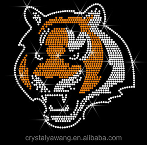 Diskon Besar Grosir <span class=keywords><strong>Transfer</strong></span> Berlian Imitasi Harimau Kustom