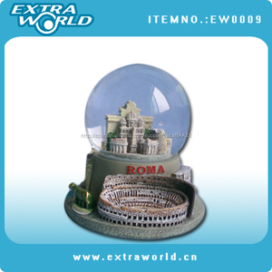 Resina de delfines bola de nieve recuerdo para turística - Product Image 3