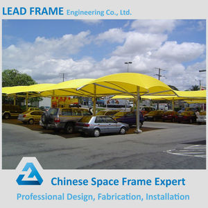 auvents métalliques prefab8 <span class=keywords><strong>hangars</strong></span> en acier utilisés pour le parking - Product Image 1