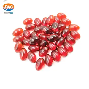 Halal Certifié Santé Supplément D'astaxanthine Oméga-3 Krill Huile de Poisson 500 Mg Gélules