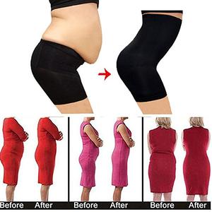 Bragas de Control de barriga de cintura alta sin costuras para mujer, Bodyshorts, moldeador de cuerpo, adelgazador de muslos, talla grande - Product Image 5