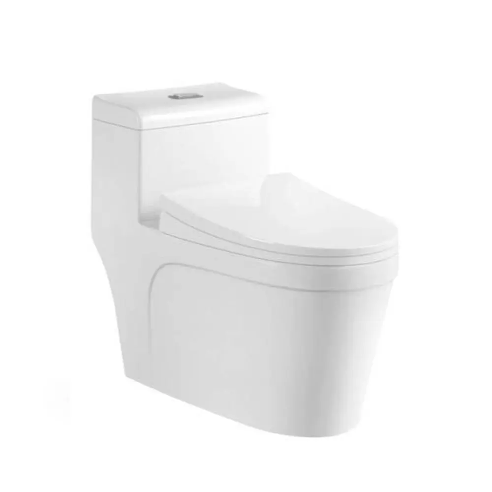 Novo modelo wc wc Siphonic uma peça de cerâmica banheiro