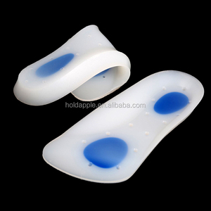 Semelles en silicone, soutien de la voûte plantaire, inserts orthopédiques en silicone pour chaussures, talonnettes, 3/4, soulagement de la douleur, fasciite plantaire - Product Image 4