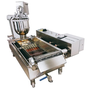 Commercial Equipment For Production Of Donuts Manual Donut Doughnut Making Frying Machine