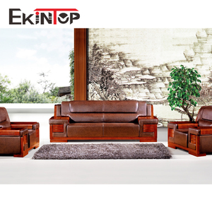 Fauteuil de Salon Industriel Ekintop <span class=keywords><strong>Style</strong></span> Ancien en Bois Sculpté pour Bureau Vintage - Product Image 4