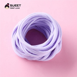 Di nuova di Stile di Buona Elastico Fascia Dei Capelli Dei Bambini di Colore Puro Morbido Traceless Del Bambino <span class=keywords><strong>Accessori</strong></span> Dei Capelli Della Ragazza - Product Image 6