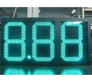 محطة الغاز عرض المجلس أدى سعر الغاز علامة Xx يتحرك - Product Image 3