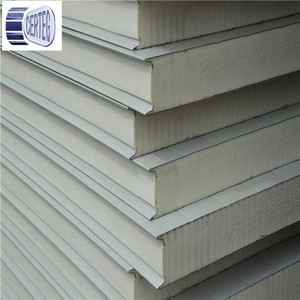 100mm PU bánh <span class=keywords><strong>sandwich</strong></span> Bảng điều khiển chống cháy bánh <span class=keywords><strong>sandwich</strong></span> bảng <span class=keywords><strong>Polyurethane</strong></span> giá - Product Image 3